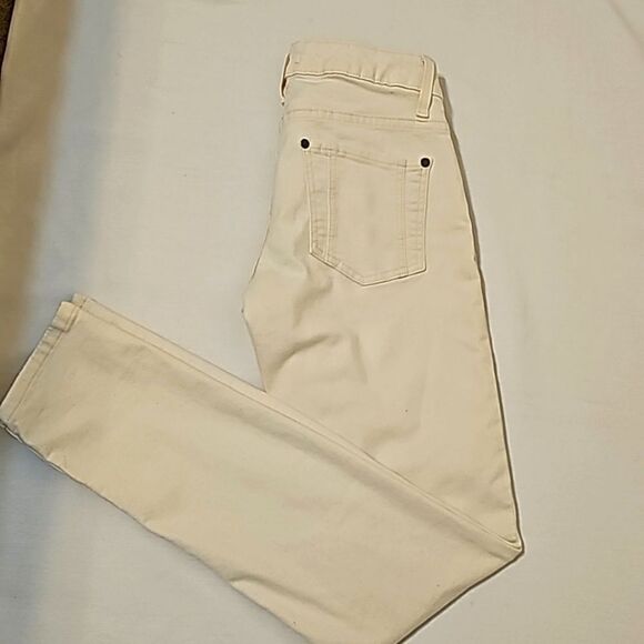 Alice +olivia cream jeans size 28 - Picture 4 of 11